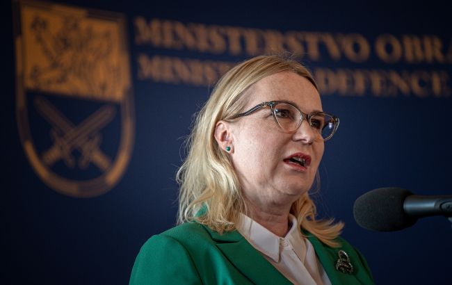 Міністр оборони Чехії Яна Чорнохова Фото: Getty Images