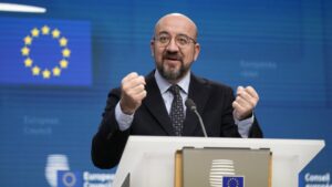 Президент Європейської Ради Шарль Мішель Фото: AP