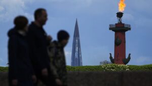 Штаб-квартира російської газової монополії "Газпром" Фото: AP