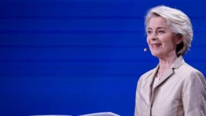 Урсула фон дер Ляєн Фото: Getty Images/KENZO TRIBOUILLARD