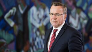 Міністр оборони Німеччини Борис Пісторіус. Фото: AP Photo/Markus Schreiber